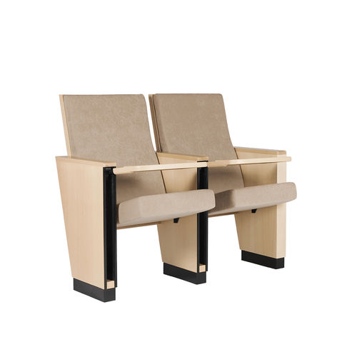 Современное кресло для аудитории - CELANOVA PL - Euro Seating International - из ткани / из пенополиуретана / из дерева