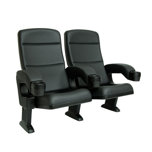 Кресло для кинотеатра из пенополиуретана - KING ELITE V11 - Euro Seating International - из полипропилена / для профессионального использования / черное