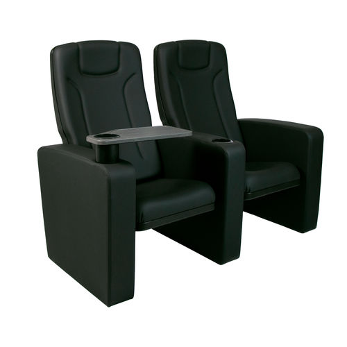 Кресло для кинотеатра из пенополиуретана - KING RUBY BEST - Euro Seating International - из полипропилена / для профессионального использования / черное