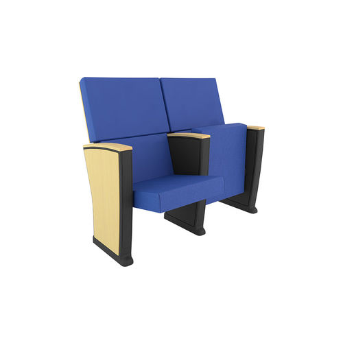 Современное кресло для аудитории - THALES PLUS - Euro Seating International - из ткани / из полипропилена / складное