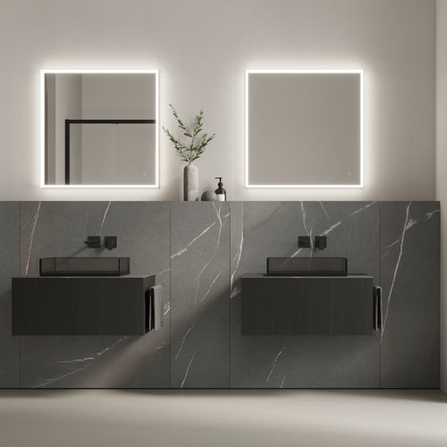 Современный мебель для ванной комнаты - Home 1 | B2 - IDEAGROUP - для бытового использования / из дерева / из песчаника
