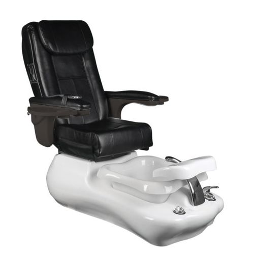 Кресло для спа-педикюра из искусственной кожи - CLEANSPA 'V' - Comfortel - с подголовником / черное
