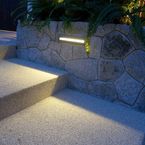 Встраиваемый светильник в стену - DOWN - staub-designlight ag - LED / линейный / IP68