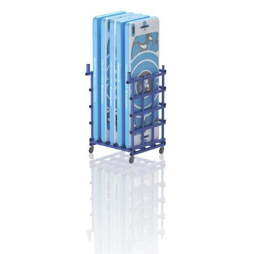 Тележка для спортивного оборудования - AQUAFITMAT CART - POOLSTAR - для общественных учреждений / из ПВХ