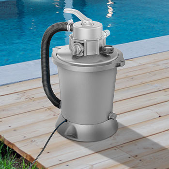 Фильтр бассейна для песка - JL-P11358FR - POOLSTAR - со стеклом / для общественного бассейна
