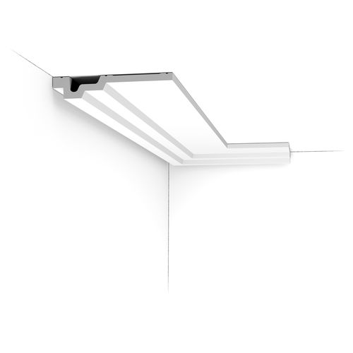 Карниз для потолков - C353 - Orac Decor® - из полиуретана / сборный / внутренний