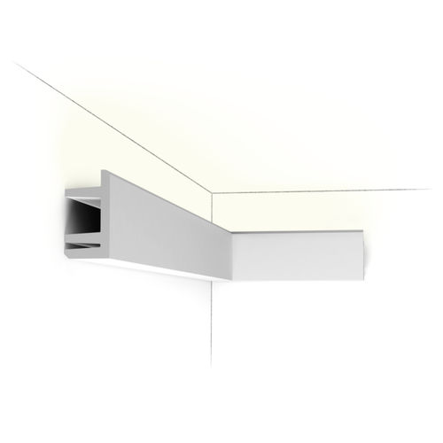 Настенный осветительный профиль - C381 L3 - Orac Decor® - потолочный / LED / из полиуретана