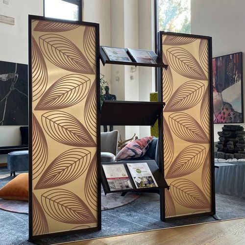 Разделитель пространства из алюминия - INUNO-DECO - STUDIO T - из лакированного металла / для профессионального использования / для интерьера