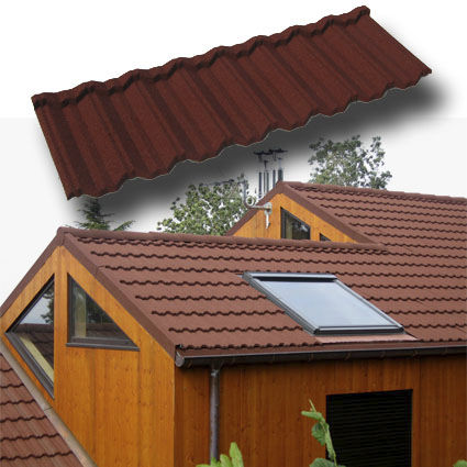 Металлическая черепица - GERARD® CLASSIC - AHI ROOFING / IKO METALS FRANCE - марсельская / угловая / большая форма