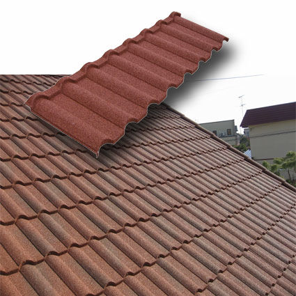 Металлическая черепица - GERARD® MILANO - AHI ROOFING / IKO METALS FRANCE - изогнутая / с замковым соединением / двойная