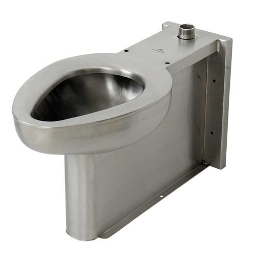 Напольный унитаз - DURA-WARE® : R2115 - Acorn - из нержавеющей стали / для общественных санитарных помещений