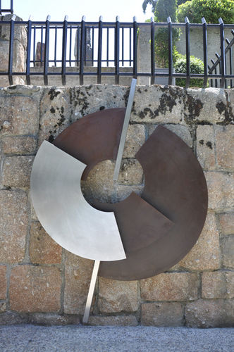 Скульптура из нержавеющей стали - RELIEVE CIRCULOS II - GONZALO DE SALAS - для общественных мест