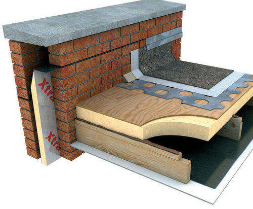 Сэндвич-панель для кровли - FR/TP - Xtratherm - поверхность из фанеры
