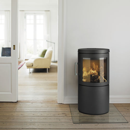 Печь-камин на дровах - 3120 - HWAM Intelligent Heat AS - 0-5 кВ / угловая / современная