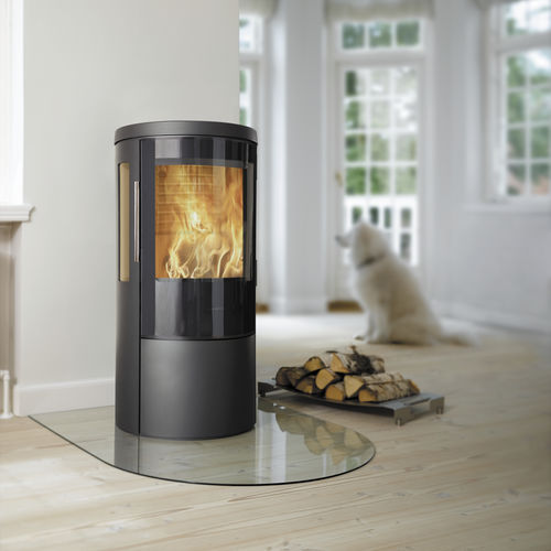 Печь-камин на дровах - 3630 - HWAM Intelligent Heat AS - 6 кВ / с 3 поверхностями / современная