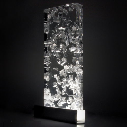 Декоративная панель для настила - COPEAUX ALUMINIUM - E005 - DACRYL® - для мебели / настенная / для внутренней компоновки