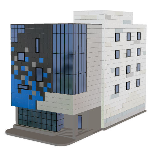 Mеталлическая панель из алюминия - MODULAR AL - PAC-CLAD Petersen Aluminum - структурный / для облицовки / перфорированный