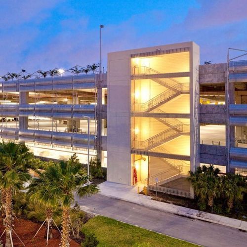 Солнцезащитное устройство из металлической сетки - MIAMI INTERMODAL CENTER - Cambridge Architectural Mesh - из нержавеющей стали / для фасада / вертикальное