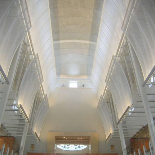 Металлическая сетка из латуни - INFINITY - Cambridge Architectural Mesh - из нержавеющей стали / для перегородки / для рафшторы