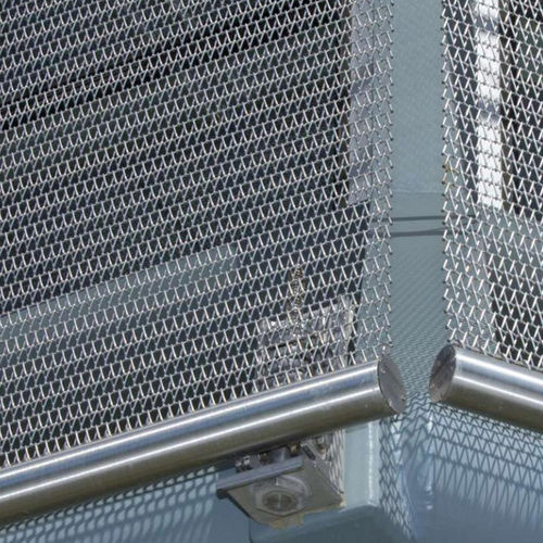 Металлическая крепежная система - ECLIPSE - Cambridge Architectural Mesh - для отделки фасадов / для внутреннего пространства / для внешнего пространства