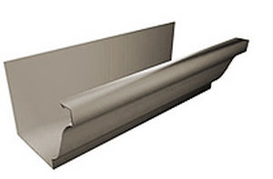 Спускной желоб из меди - “K” OR “O/G” | 5" & 6" - Custom-Bilt Metals - из алюминия / квадратный