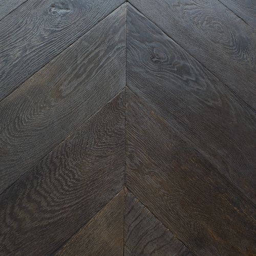 Паркет из паркетной доски - CHEVRON  - SDA Decoration - из дуба / промасленный / приклеиваемый