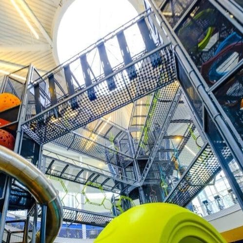 Приспособление для лазания для интерьера - SKYCOURSE  - Soft Play LLC - модульное