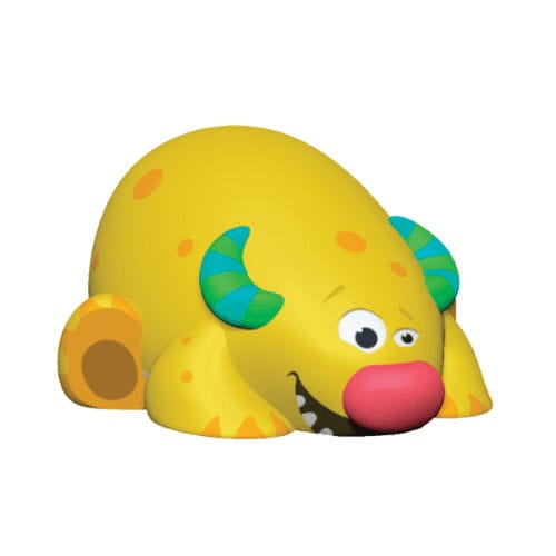 Скульптура из губки - WALLY   - Soft Play LLC - отдельностоящая / для игровой площадки / желтая