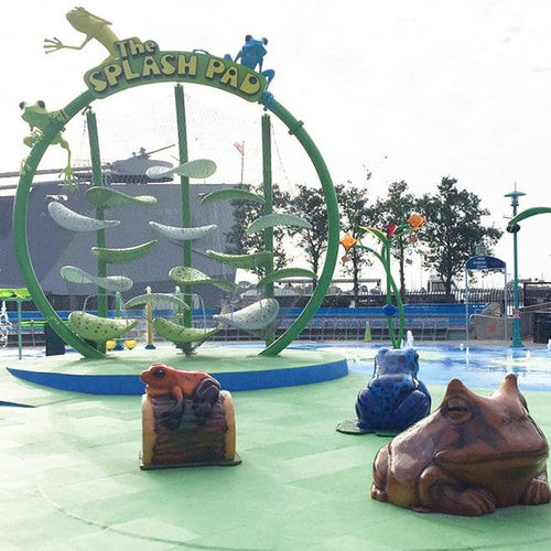 Приспособление для лазания для аквапарков - Soft Play LLC - струей воды
