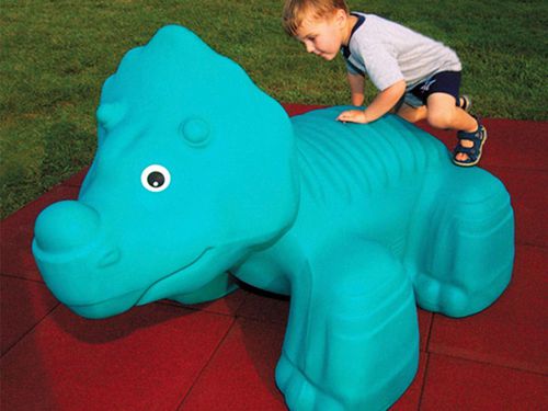 Скульптура из пластика - TRICERATOPS   - Soft Play LLC - для наружного применения / напольная / для игровой площадки