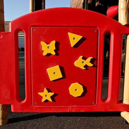 Интерактивный забор - TODDLER ACTIVITY  - Soft Play LLC - с панелями / для игрового парка / из пластика
