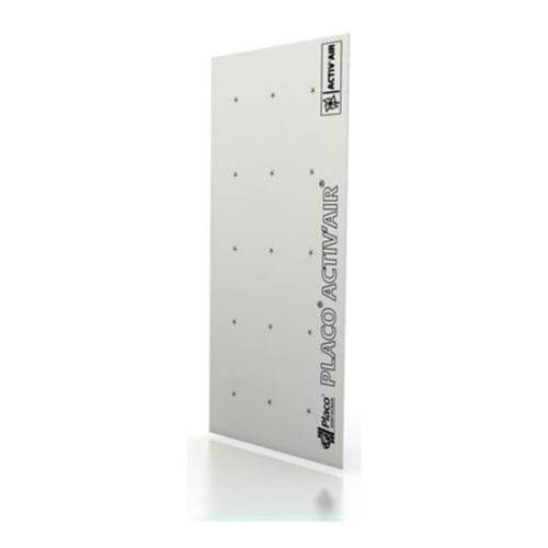 Гипсокартон с высоким сопротивлением - PLACO&reg; ACTIV'AIR&reg; BA 13 - Placoplatre - усиленный / прямоугольный / Еврокласс A2