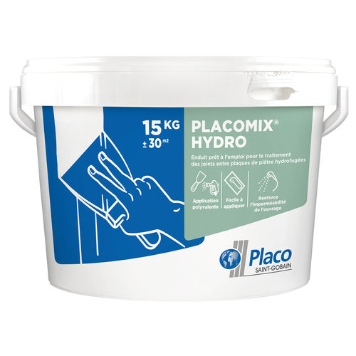 Штукатурка для расшивки швов - PLACOMIX® HYDRO - Placoplatre - для интерьера / для влажного помещения / из гипса