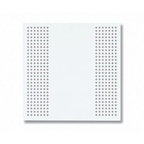 Подвесной потолок из гипса - GYPTONE® ACTIV'AIR® QUATTRO 22 A - Placoplatre - из плит / акустический / перфорированный
