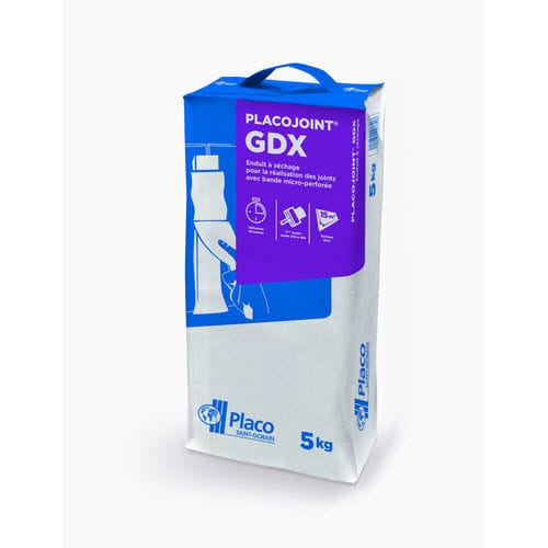 Штукатурка для отделки - PLACOJOINT® GDX® 5kg - Placoplatre - для расшивки швов / для интерьера / для перегородки
