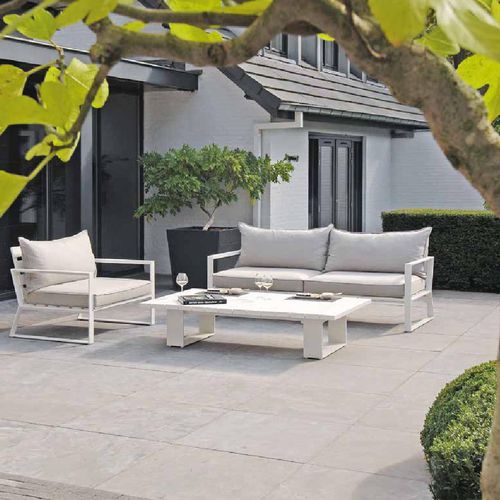 Современный диван - SAMOS - BOREK parasols | outdoorfurniture - для сада / из Sunbrella® / со съемной подушкой
