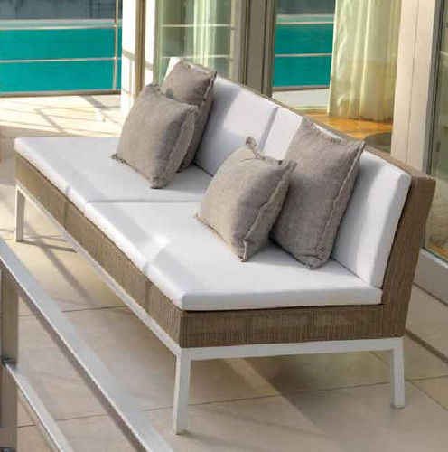 Современный диван - GENEVA - BOREK parasols | outdoorfurniture - для сада / из Sunbrella® / со съемной подушкой