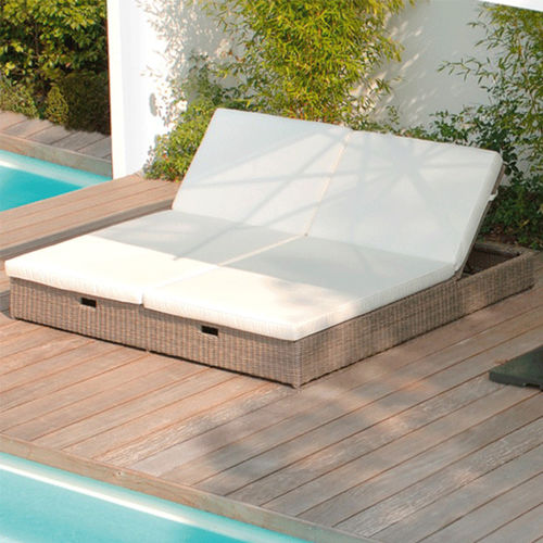 Современный садовый шезлонг - PALERMO - BOREK parasols | outdoorfurniture - из Sunbrella® / из синтетического волокна / для сада