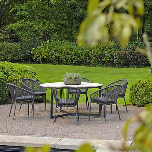 Современный cтул - COLETTE - BOREK parasols | outdoorfurniture - для сада / из Sunbrella® / из веревки