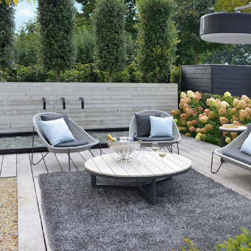 Современное кресло - PASTURO - BOREK parasols | outdoorfurniture - из Sunbrella® / из веревки / из нержавеющей стали