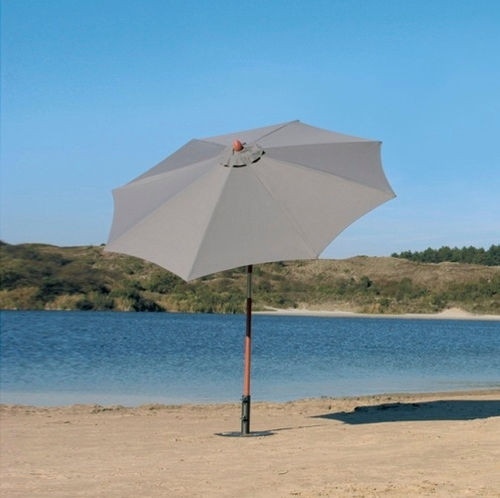 Направляемый зонт от солнца - CANNES - BOREK parasols | outdoorfurniture - из полотна / из лиственных пород дерева