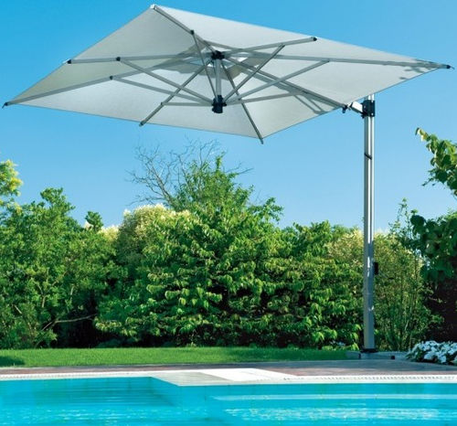Зонт от солнца со смещением - GARDA - BOREK parasols | outdoorfurniture - из Batyline® / из Sunbrella® / из алюминия