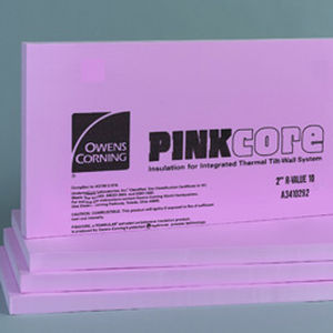 Термическая изоляция - PINKCORE®  - QuietZone - из экструдированного полистирола / из панелей / из пеноматериала