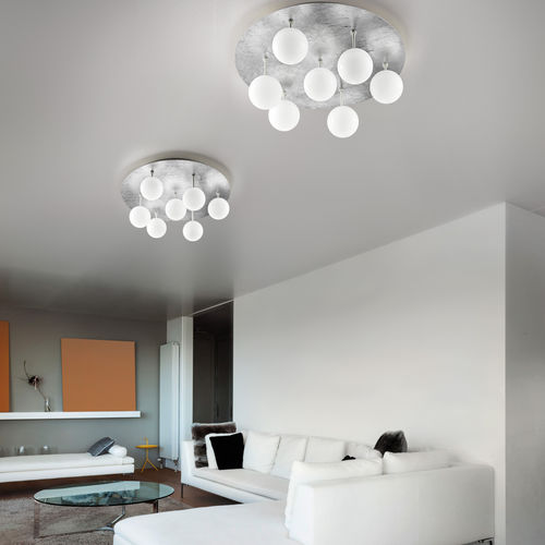 Современный потолочный светильник - SFERA - BRAGA F.LLI s.n.c. - круглый / из стекла / LED