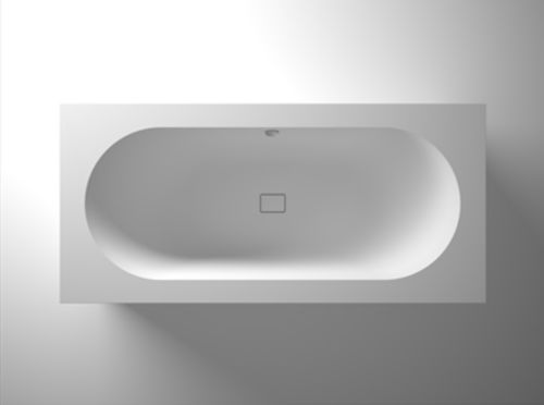 Встраиваемая ванна - CBT-160-65 - HI-MACS® - для жилых зданий / из Solid Surface / современная