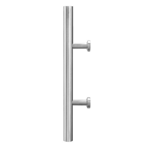 Стационарная дверная ручка для двери - ES4P - Karcher Design - из нержавеющей стали / современная