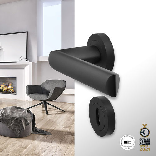 Дверная ручка - PARIS ER55 83 - Karcher Design - из нержавеющей стали / современная / для бытового использования