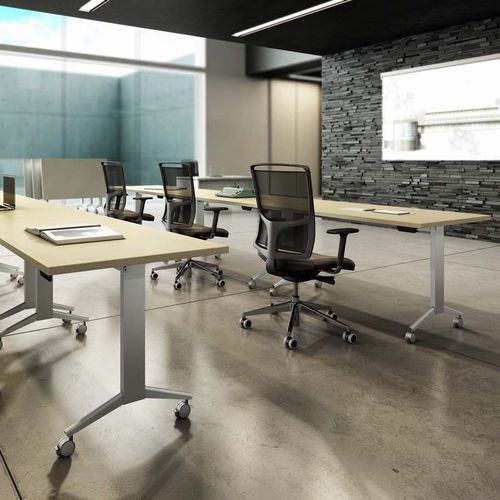 Современная парта - FOLDING - Styloffice S.p.a. - из дерева / с основанием из металла / прямоугольная