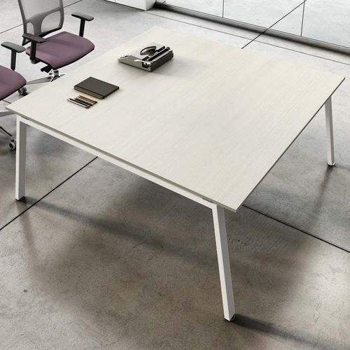Современный стол для собраний - SEDICINONI S3 - Styloffice S.p.a. - из дерева / из алюминия / с основанием из металла