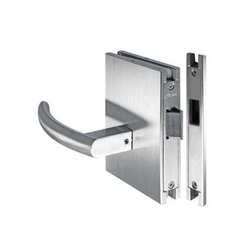 Ручка для стеклянной двери - OSSPL-LATCH-111 - OZONE OVERSEAS LTD. - из нержавеющей стали / современная / со встроенным замком